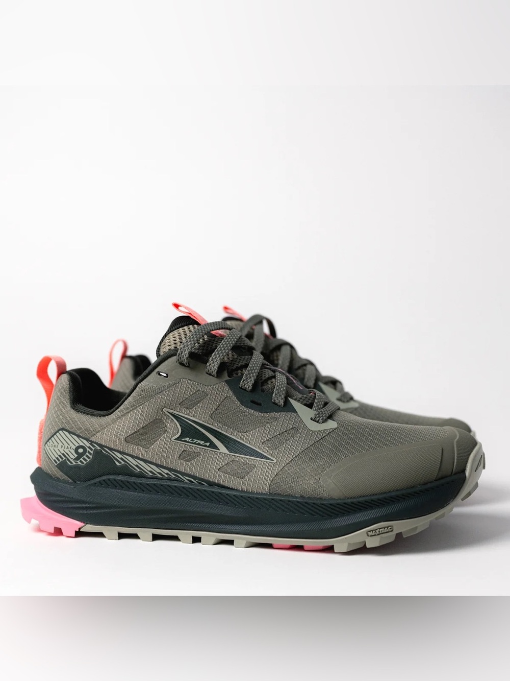 Altra LONE PEAK 9 Trail Running Shoes - DUSTY OLIVE